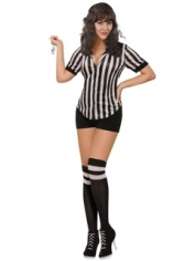 Referee Shirt Referee Costume - Womens Sports Costumes